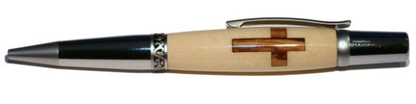 Bow Cross in Holly Laser Inlay Kit